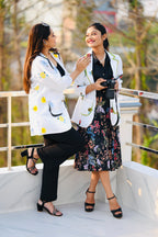 Featherfall Summer Blazers : Where summer floats in threads of white