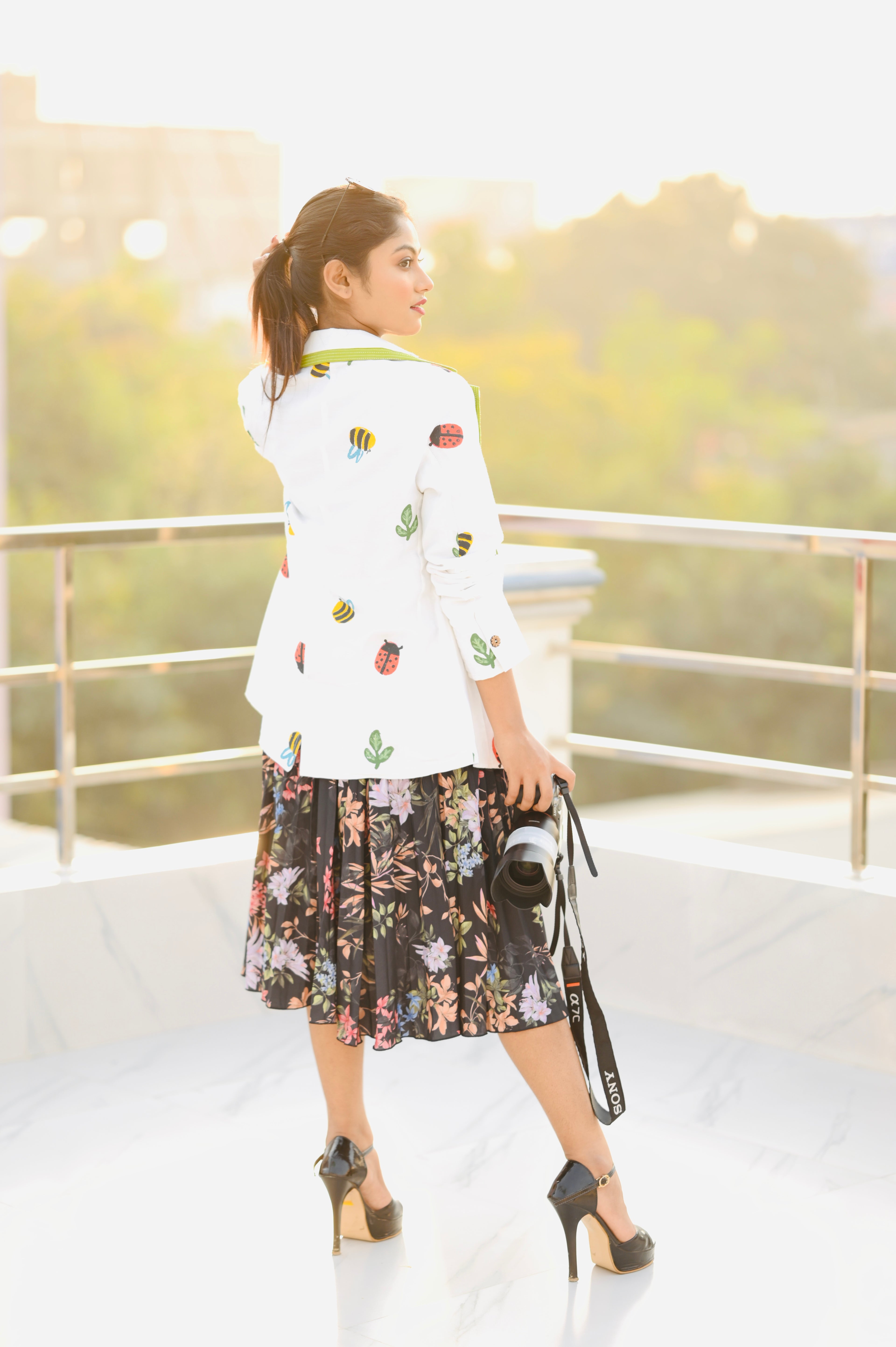 Featherfall Summer Blazers : Where summer floats in threads of white