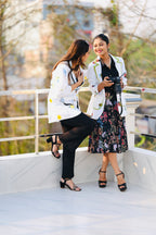 Featherfall Summer Blazers : Where summer floats in threads of white